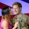 La nouvelle statue de cire du prince Harry, qui a demandé quatre mois de travail, a été dévoilée au musée Madame Tussauds de Londres le 9 septembre 2014, à quelques jours de ses 30 ans. Elle remplace la précédente effigie, qui datait de 2006 et le représentait en costume bleu.