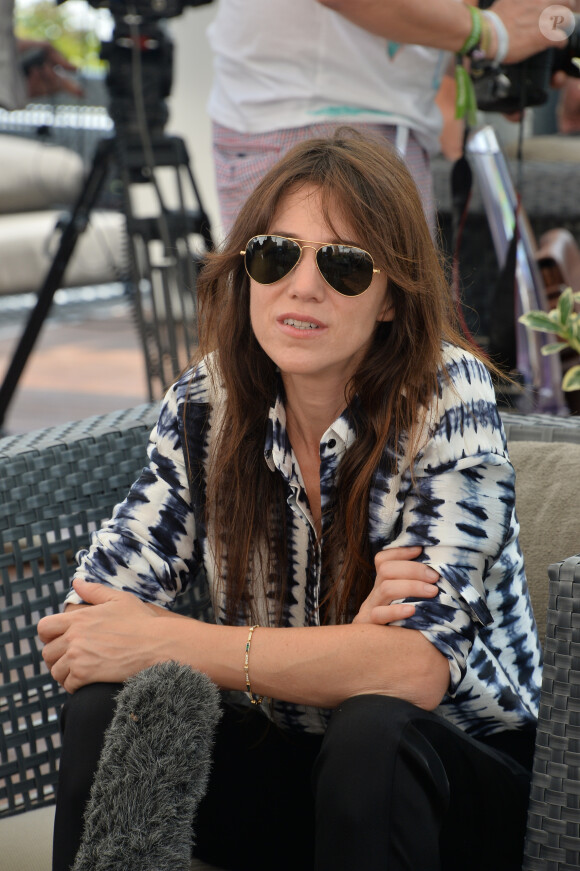 Charlotte Gainsbourg au Lido pour le 71e festival international de Venise, la Mostra le 31 août 2014
