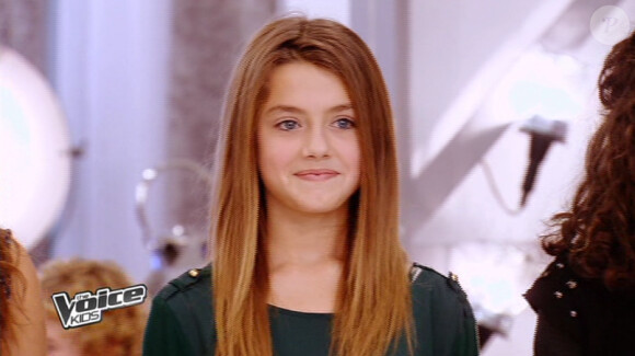Victoria dans The Voice Kids, le 13 septembre 2014 sur TF1.