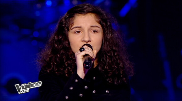 Naya dans The Voice Kids, le 13 septembre 2014 sur TF1.