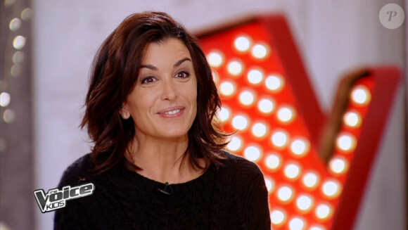 Jenifer dans The Voice Kids, le 13 septembre 2014 sur TF1.