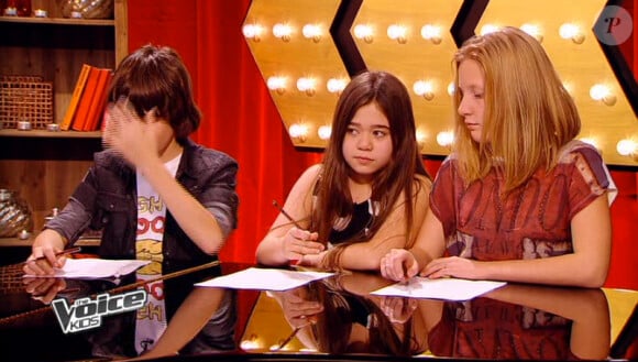 Némo, Frankee et Chloé dans The Voice Kids, samedi 13 septembre sur TF1.