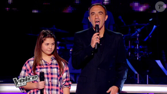 Océane dans The Voice Kids, le 13 septembre 2014 sur TF1.