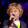 Benjamin dans The Voice Kids, le 13 septembre 2014 sur TF1.