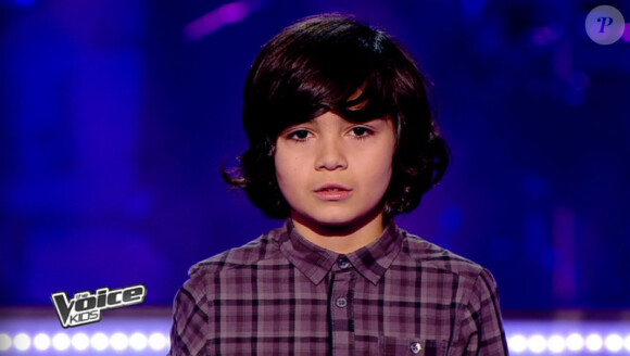 Paul dans The Voice Kids, le 13 septembre 2014 sur TF1.