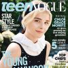 Chloë Grace Moretz en couverture de "Teen Vogue" magazine, octobre 2014.