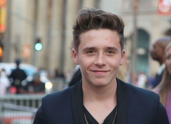 Brooklyn Beckham - Avant-première du film "If I Stay" à Hollywood, le 20 août 2014. If I Stay Premiere held at the TCL Chinese Theatre in Hollywood, California on August 20th , 2014.