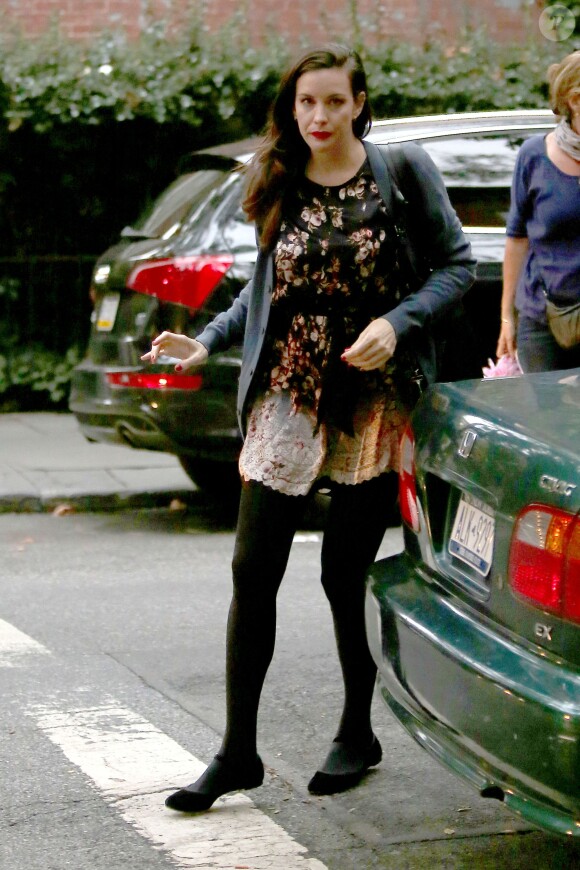 Liv Tyler à New York City, le 9 septembre 2014.