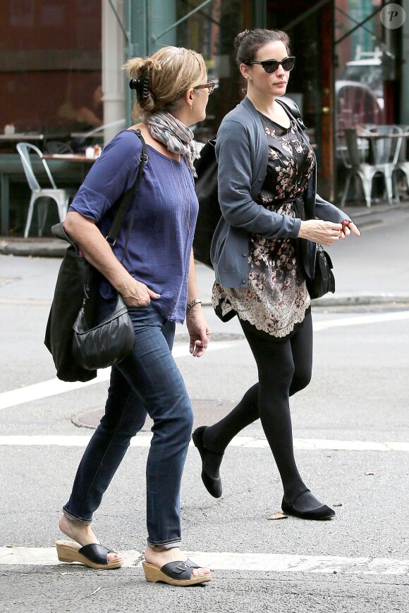 Liv Tyler dans les rues de New York, le 9 septembre 2014.