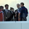 Le prince Harry pouvait compter sur William, Charles et Camilla lors de la cérémonie d'ouverture des Invictus Games, le 10 septembre 2014 au Queen Elizabeth Park, à Londres.