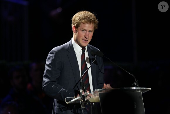 Prince Harry during the opening ceremony of the Invictus Games at the Queen Elizabeth Olympic Park, London, UK, Wednesday September 10, 2014. Photo by Yui Mok/PA Wire/ABACAPRESS.COM11/09/2014 - London