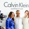 Sarah Jessica Parker, Francisco Costa et Rooney Mara lors du défilé Calvin Klein Collection printemps-été 2015. New York, le 11 septembre 2014.