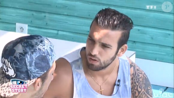 Aymeric dans la quotidienne de Secret Story 8, le jeudi 11 septembre 2014, sur TF1