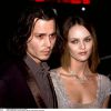 Johnny Depp et Vanessa Paradis à Los Angeles le 18 novembre 1999.