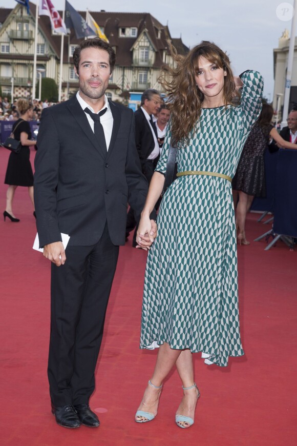 Nicolas Bedos et Doria Tillier - Avant-première du film "Sin City" lors du 40ème festival du cinéma américain de Deauville, le 13 septembre 2014. 