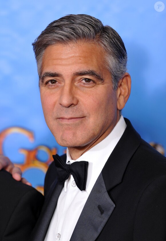 George Clooney aux Golden Globe Awards 2013.