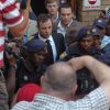 Oscar Pistorius à la sortie de la North Gauteng High Court de Pretoria le 12 septembre 2014