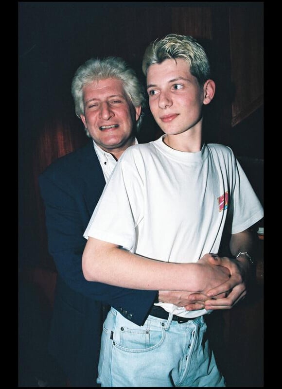 Patrick Sébastien et son fils Olivier (1998)
