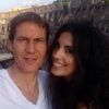 Rudi Garcia officialise avec Francesca Brienza, sa nouvelle compagne à Rome - septembre 2014.