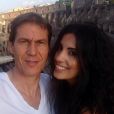  Rudi Garcia officialise avec Francesca Brienza, sa nouvelle compagne &agrave; Rome - septembre 2014.&nbsp; 