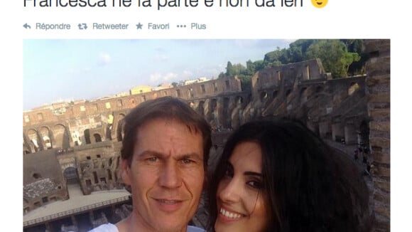 Rudi Garcia (AS Rome): Le coach français a séduit Francesca, une bombe italienne