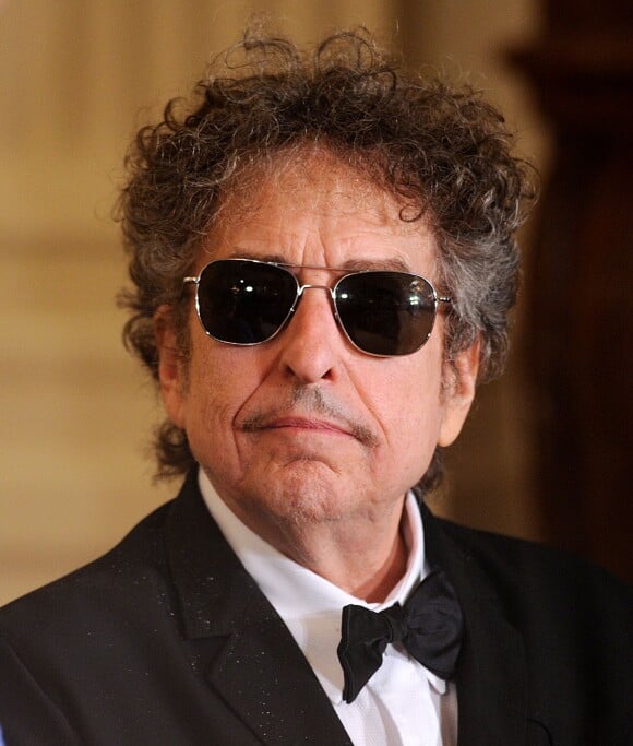 Bob Dylan reçoit la médaille présidentielle de la liberté à Washington, le 29 mai 2012.