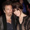 Al Pacino et Lucila Sola à la première du film "Wilde Salomé" à Londres le 21 septembre 2014.