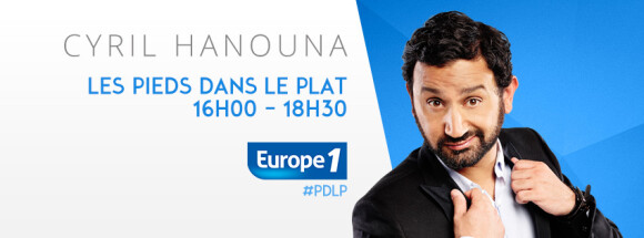 Cyril Hanouna dans Les Pieds dans le plat, du lundi au vendredi dès 16h00 sur Europe 1