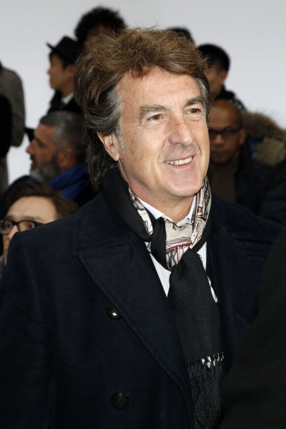 Francois Cluzet lors du défilé de mode prêt-à-porter homme automne-hiver 2013/2014 Dior à la Garde Republicaine de Paris, le 19 janvier 2013.