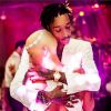 Amber Rose et Wiz Khalifa, la tendresse d'avant. Photo publiée le 8 septembre 2014 par le mannequin, avec un message d'amour, à l'occasion des 27 ans du rappeur. Quinze jours plus tard, elle demandait le divorce, dans des conditions houleuses.