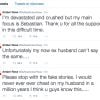 Les derniers tweets en date (au 25 septembre 2014) d'Amber Rose concernant sa demande de divorce de Wiz Khalifa.