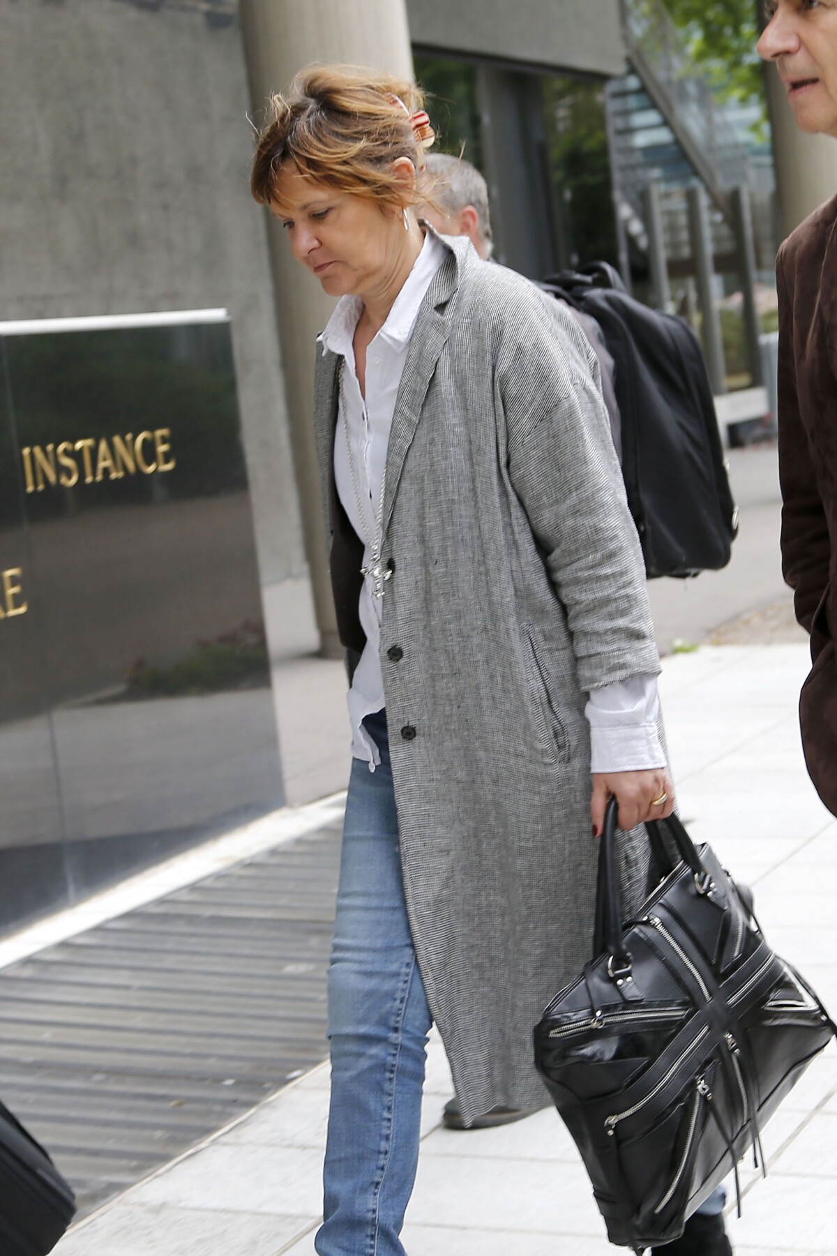 Photo Sylvie Uderzo et son époux Bernard de Choisy arrivent au