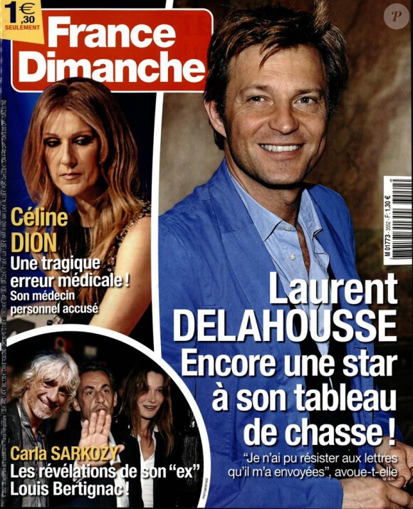 Magazine France Dimanche du 26 septembre 2014.
