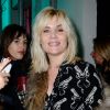 Emmanuelle Seigner assiste à la présentation Zadig et Voltaire printemps-été 2015. Paris, le 25 septembre 2014.