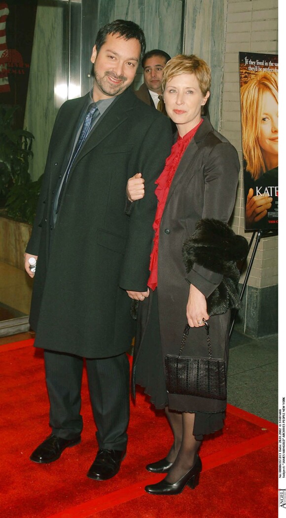 James Mangold et sa femme à New York en 2002