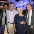  Guest, Marc Tessier, Line Renaud, Daniel Russo - Michel Drucker a remis la L&eacute;gion d'honneur &agrave; Jean Nainchrik au Pavillon Gabriel &agrave; Paris, le 28 septembre 2014. 