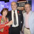  Dani&egrave;le Evenou, Jean Nainchrik, Marc Tessier - Michel Drucker a remis la L&eacute;gion d'honneur &agrave; Jean Nainchrik au Pavillon Gabriel &agrave; Paris, le 28 septembre 2014. 