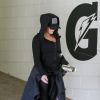 Khloe Kardashian quittant sa salle de sport à Beverly Hills, le 30 septembre 2014.
