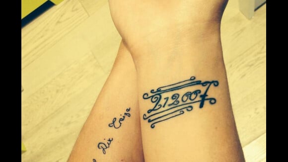 Elodie Gossuin, tatouée : Elle a ses jumeaux dans la peau !