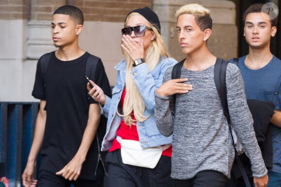 Amanda Bynes dans les rues de New York, le 6 octobre 2014
