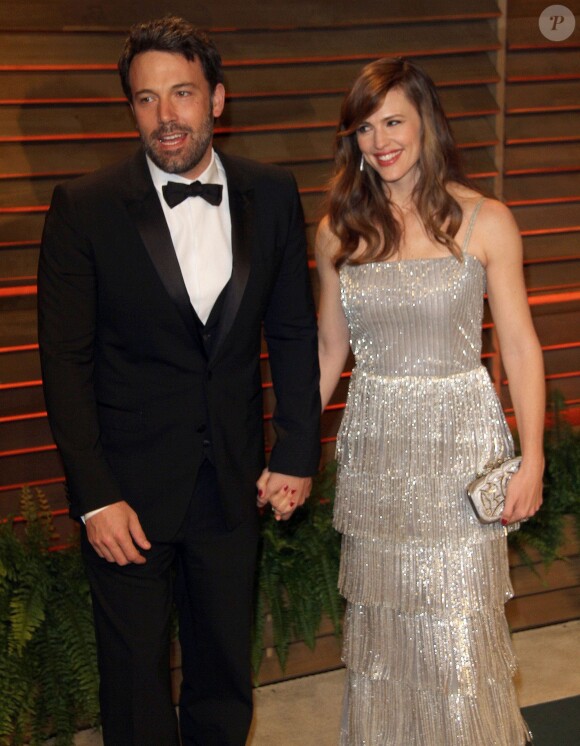 Ben Affleck, Jennifer Garner - Arrivées des people à la soirée Vanity Fair après la 86 ème cérémonie des Oscars le 2 mars 2014 