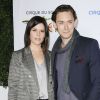 Neve Campbell et son compagnon JJ Feild au spectacle Totem du Cirque du Soleil à Santa Monica, le 21 janvier 2014.