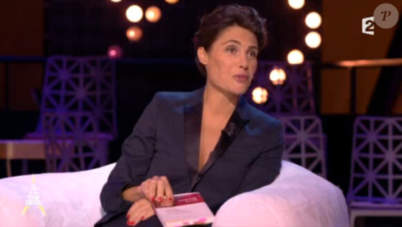Alessandra Sublet présente Un soir à la Tour Eiffel, le mercredi 8 octobre 2014, sur France 2