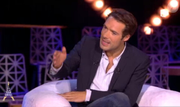 Nicolas Bedos dans Un soir à la Tour Eiffel, le mercredi 8 octobre 2014, sur France 2
