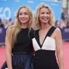Alexandra Lamy avec sa fille Chloé Jouannet - Cérémonie d'ouverture du 40e Festival du cinéma americain de Deauville le 5 septembre 2014.