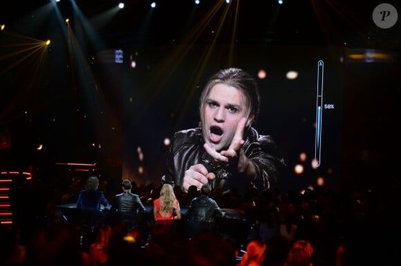 Jordan Chevallier - Troisième prime de "Rising Star" sur M6. Jeudi 9 octobre 2014.