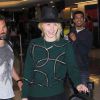 La rappeuse Iggy Azalea va prendre un avion à l'aéroport de Los Angeles, le 9 octobre 2014. 