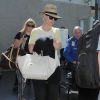 Iggy Azalea arrive à l'aéroport de Los Angeles en provenance d'Austin, le 5 octobre 2014. 