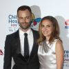 Natalie Portman et son mari Benjamin Millepied - Gala "Noche De Ninos" organisé par l'hôpital des enfants de Los Angeles, le 11 octobre 2014.