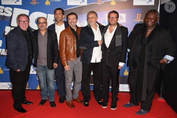 Exclusif - Michel Nouader, Jacques Veneruso, Gérald Dahan, Gérard Pullicino, Alain Dierckx et Magloire - 4ème édition du Festival de l'humour court à La Ciotat, le 11 octobre 2014.